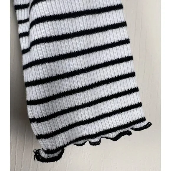 Cat & Jack Striped Rib Knit Long Sleeve - Picture 6 of 10